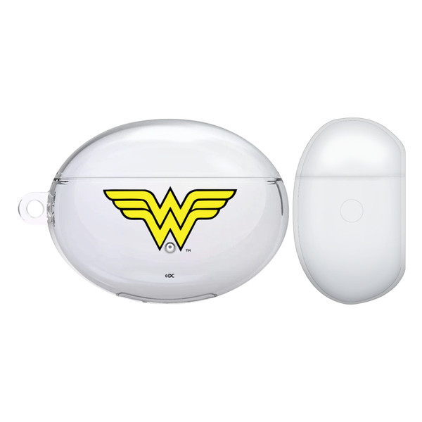 Wonder Woman DC Comics Logos Classic Clear Hard Crystal Cover Case for Huawei Freebuds 4