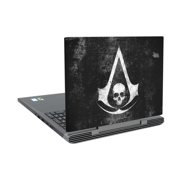 Assassin's Creed Black Flag Logos Grunge Vinyl Sticker Skin Decal Cover for Dell Inspiron 15 7000 P65F