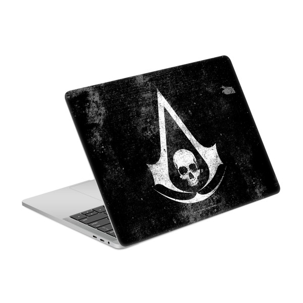 Assassin's Creed Black Flag Logos Grunge Vinyl Sticker Skin Decal Cover for Apple MacBook Pro 13" A2338