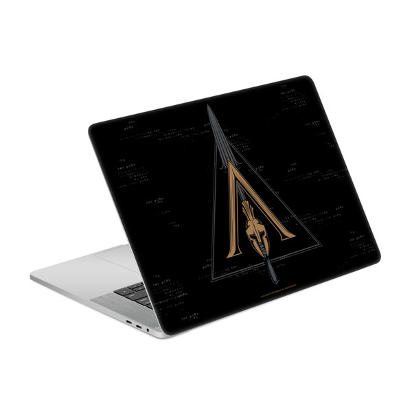 Assassin's Creed Odyssey Artwork Crest & Broken Spear Vinyl Sticker Skin Decal Cover for Apple MacBook Pro 15.4" A1707/A1990