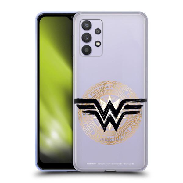 Wonder Woman DC Comics Graphic Arts Shield 2 Soft Gel Case for Samsung Galaxy A32 5G / M32 5G (2021)