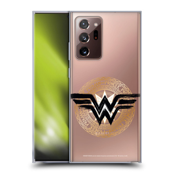 Wonder Woman DC Comics Graphic Arts Shield 2 Soft Gel Case for Samsung Galaxy Note20 Ultra / 5G