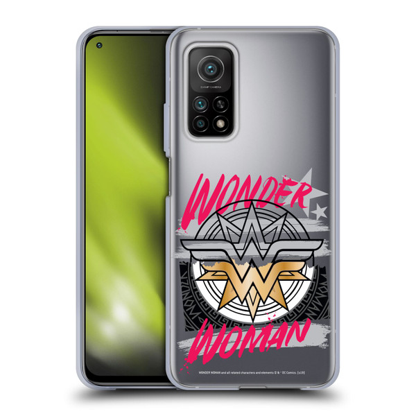 Wonder Woman DC Comics Graphic Arts Shield Soft Gel Case for Xiaomi Mi 10T 5G