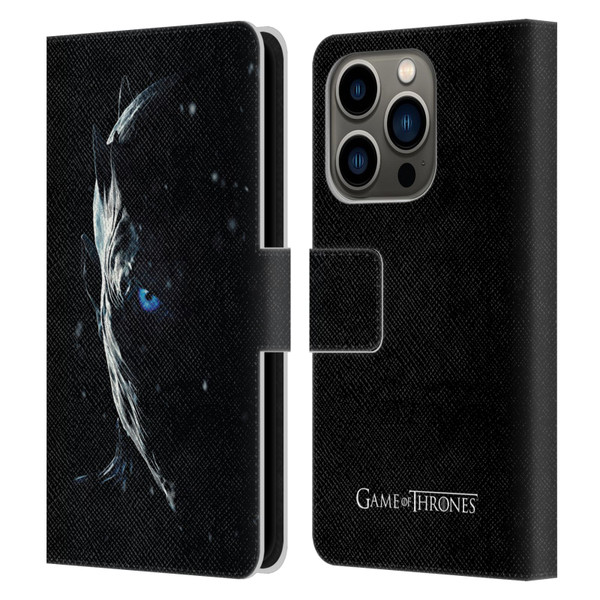 HBO Game of Thrones Season 7 Key Art Night King Leather Book Wallet Case Cover For Apple iPhone 14 Pro