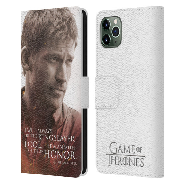 HBO Game of Thrones Character Portraits Jaime Lannister Leather Book Wallet Case Cover For Apple iPhone 11 Pro Max