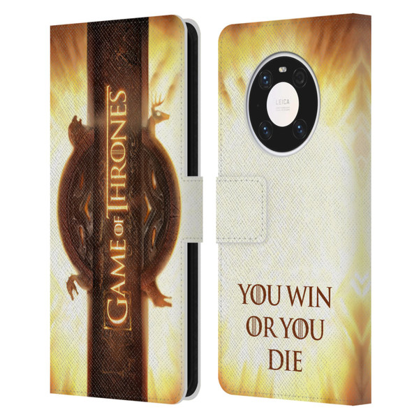 HBO Game of Thrones Key Art Opening Sequence Leather Book Wallet Case Cover For Huawei Mate 40 Pro 5G