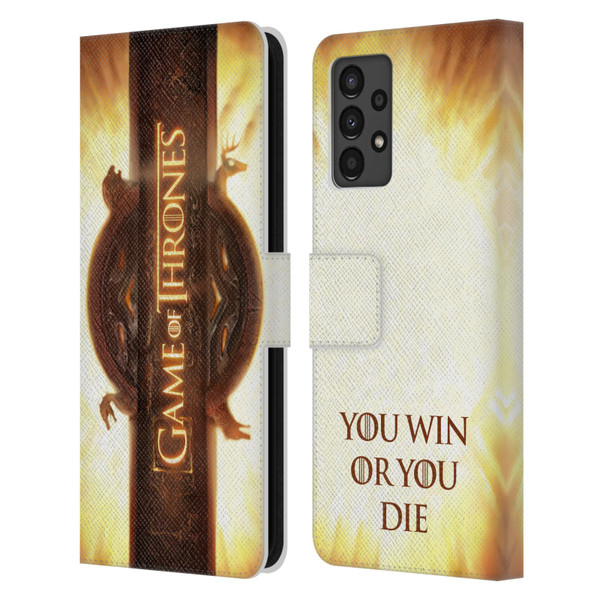 HBO Game of Thrones Key Art Opening Sequence Leather Book Wallet Case Cover For Samsung Galaxy A13 (2022)