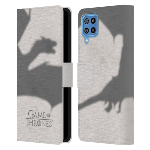 HBO Game of Thrones Key Art Dragon Leather Book Wallet Case Cover For Samsung Galaxy F22 (2021)