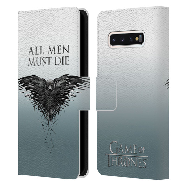 HBO Game of Thrones Key Art All Men Leather Book Wallet Case Cover For Samsung Galaxy S10