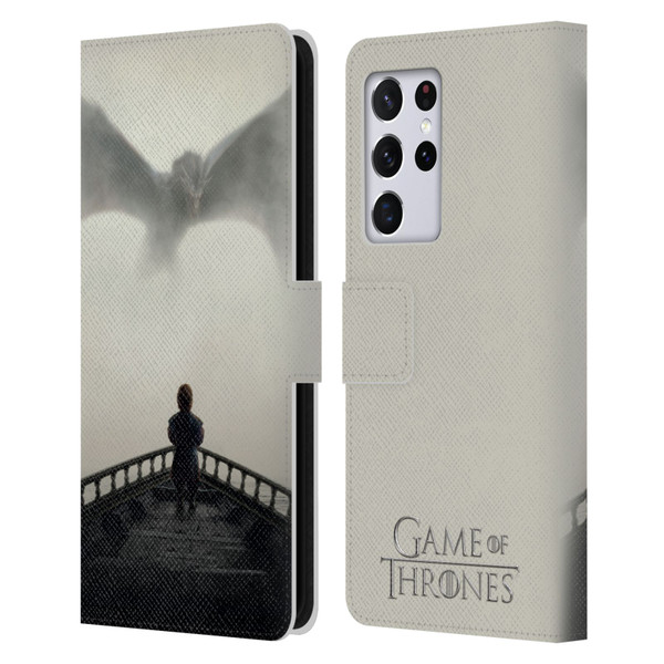 HBO Game of Thrones Key Art Vengeance Leather Book Wallet Case Cover For Samsung Galaxy S21 Ultra 5G
