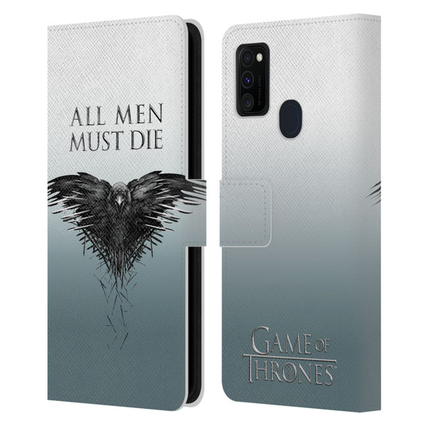 HBO Game of Thrones Key Art All Men Leather Book Wallet Case Cover For Samsung Galaxy M30s (2019)/M21 (2020)