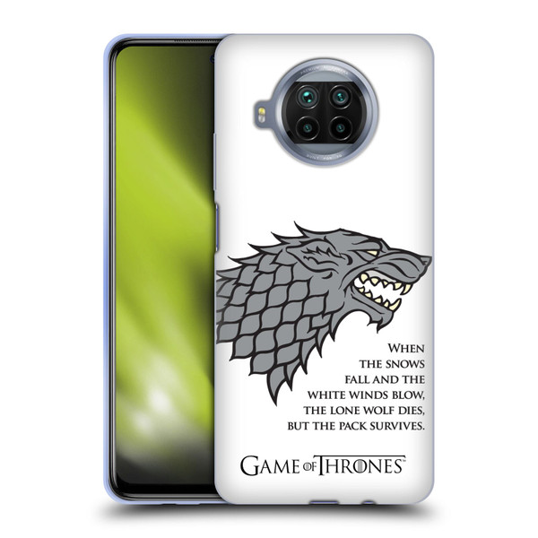 HBO Game of Thrones Graphics White Winds Soft Gel Case for Xiaomi Mi 10T Lite 5G