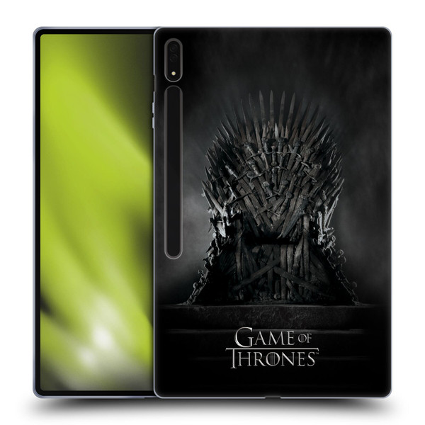 HBO Game of Thrones Key Art Iron Throne Soft Gel Case for Samsung Galaxy Tab S8 Ultra