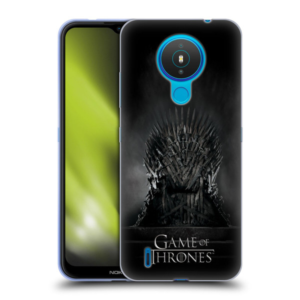 HBO Game of Thrones Key Art Iron Throne Soft Gel Case for Nokia 1.4