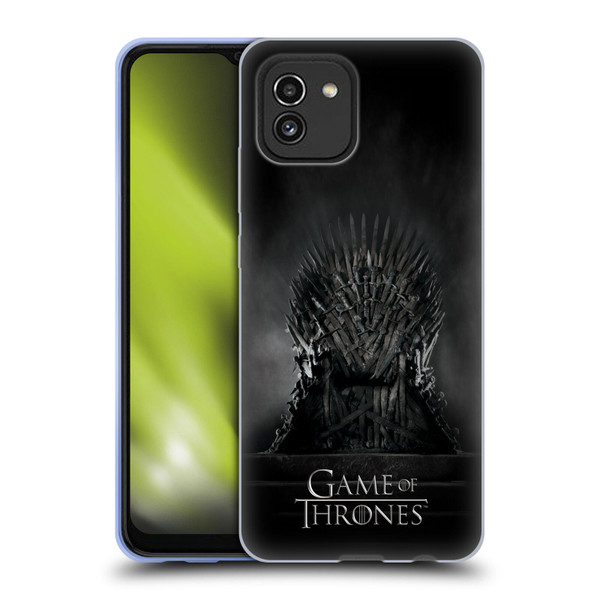 HBO Game of Thrones Key Art Iron Throne Soft Gel Case for Samsung Galaxy A03 (2021)