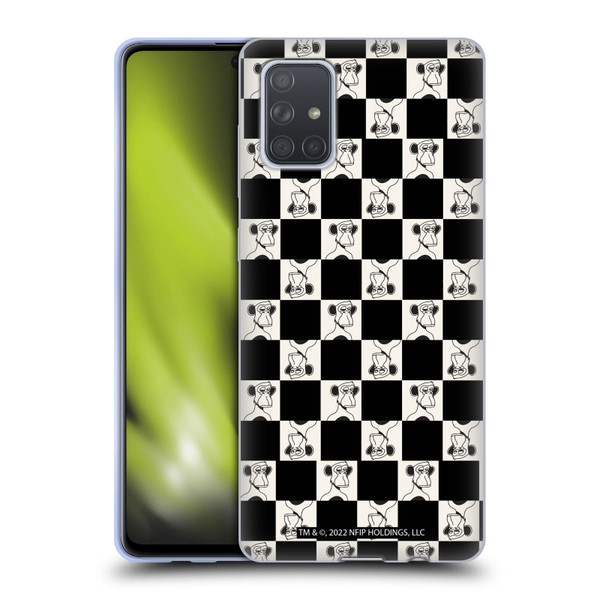 Bored of Directors Graphics Black And White Soft Gel Case for Samsung Galaxy A71 (2019)