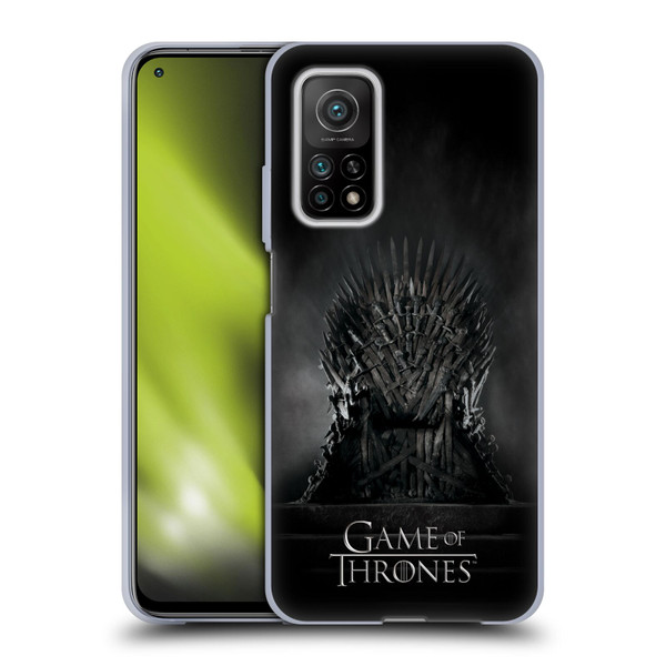 HBO Game of Thrones Key Art Iron Throne Soft Gel Case for Xiaomi Mi 10T 5G