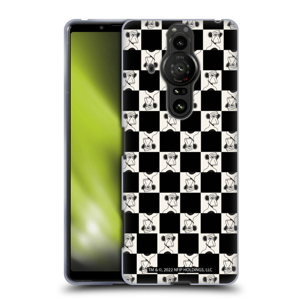 Bored of Directors Graphics Black And White Soft Gel Case for Sony Xperia Pro-I