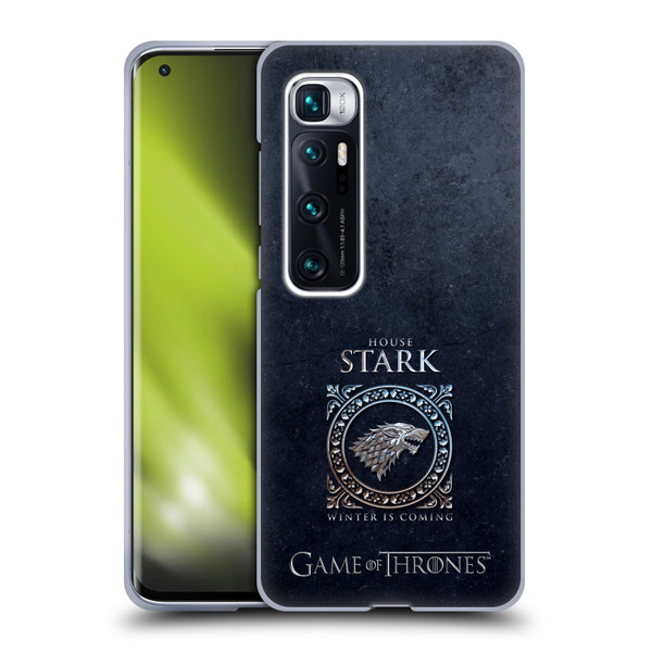 HBO Game of Thrones Metallic Sigils Stark Soft Gel Case for Xiaomi Mi 10 Ultra 5G