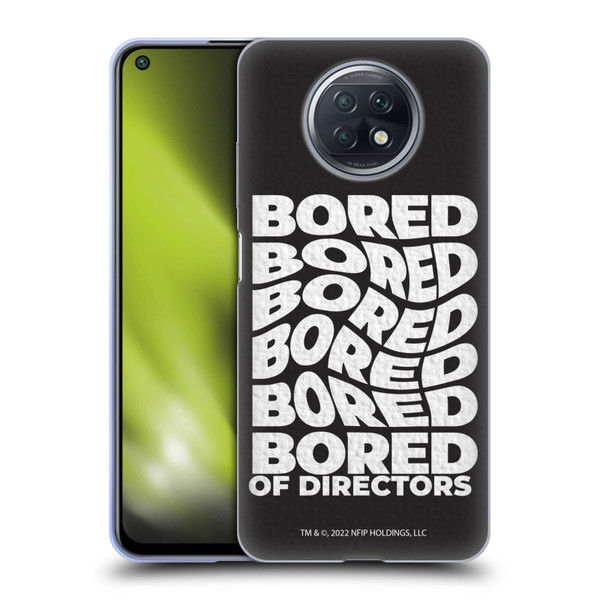 Bored of Directors Graphics Bored Soft Gel Case for Xiaomi Redmi Note 9T 5G