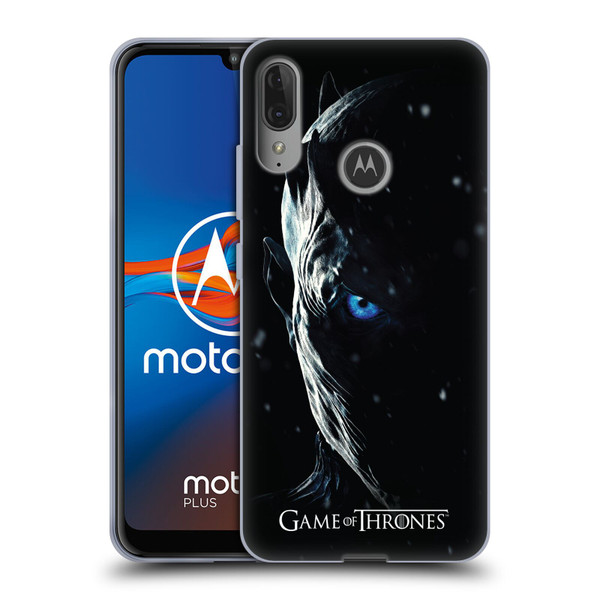 HBO Game of Thrones Season 7 Key Art Night King Soft Gel Case for Motorola Moto E6 Plus