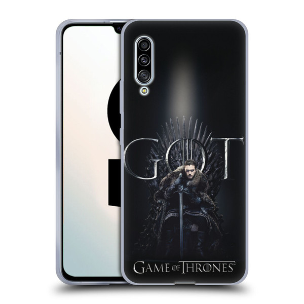 HBO Game of Thrones Season 8 For The Throne 1 Jon Snow Soft Gel Case for Samsung Galaxy A90 5G (2019)
