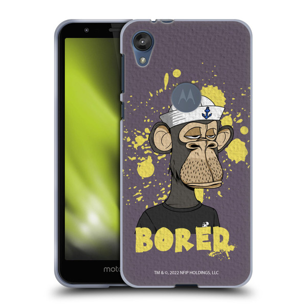 Bored of Directors Key Art APE #1017 Soft Gel Case for Motorola Moto E6