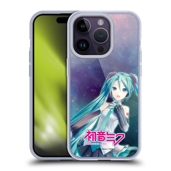 Hatsune Miku Graphics Nebula Soft Gel Case for Apple iPhone 14 Pro & MagSafe