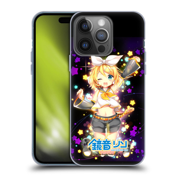 Hatsune Miku Characters Kagamine Rin Soft Gel Case for Apple iPhone 14 Pro