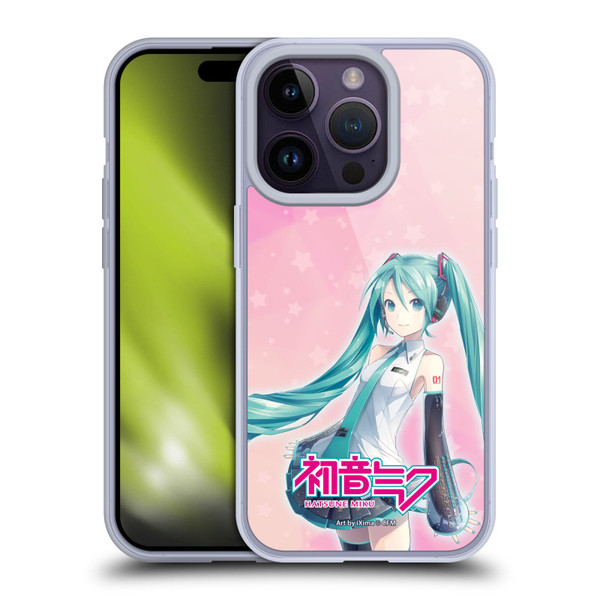 Hatsune Miku Graphics Star Soft Gel Case for Apple iPhone 14 Pro & MagSafe