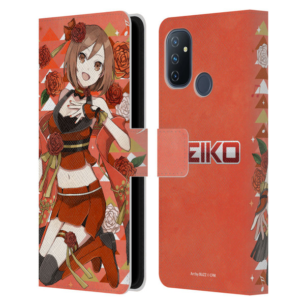 Hatsune Miku Characters Meiko Leather Book Wallet Case Cover For OnePlus Nord N100