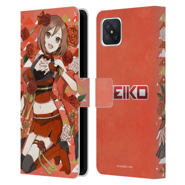 Hatsune Miku Characters Meiko Leather Book Wallet Case Cover For OPPO Reno4 Z 5G