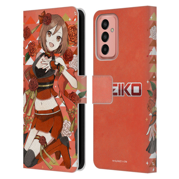 Hatsune Miku Characters Meiko Leather Book Wallet Case Cover For Samsung Galaxy M13 (2022)