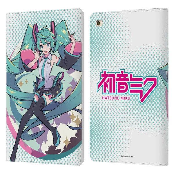 Hatsune Miku Graphics Pastels Leather Book Wallet Case Cover For Apple iPad mini 4