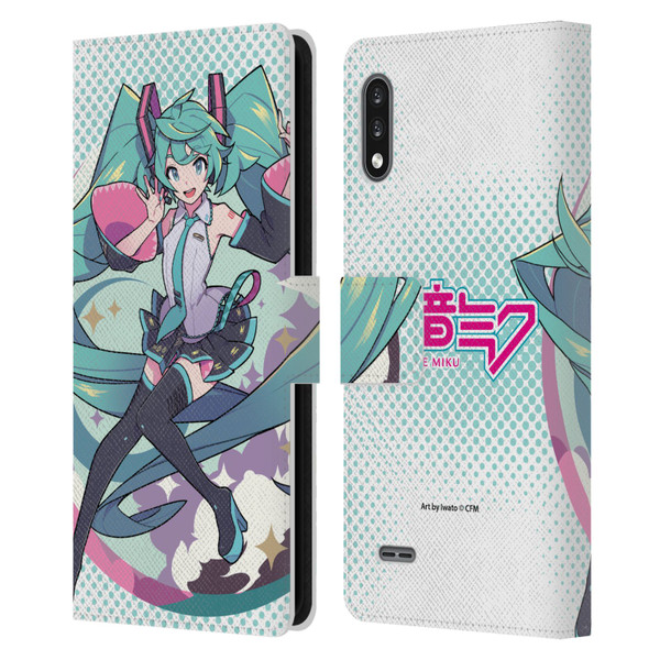 Hatsune Miku Graphics Pastels Leather Book Wallet Case Cover For LG K22