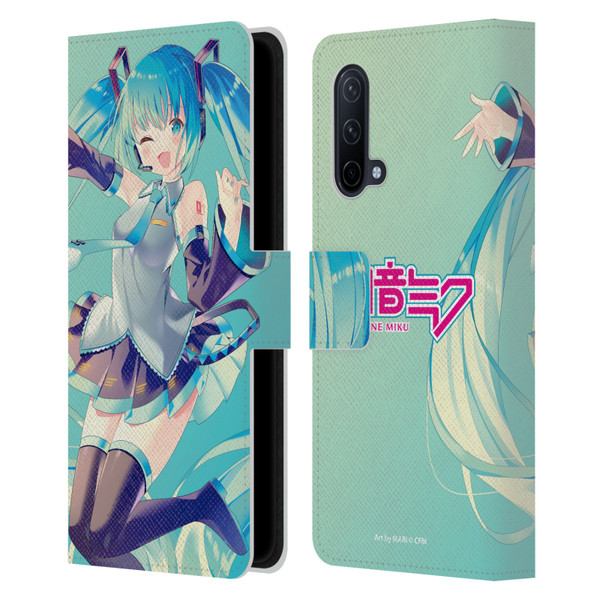 Hatsune Miku Graphics Sing Leather Book Wallet Case Cover For OnePlus Nord CE 5G