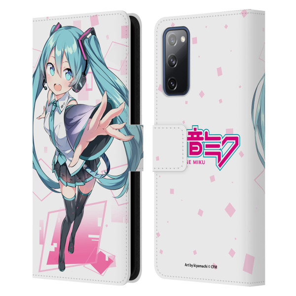 Hatsune Miku Graphics Cute Leather Book Wallet Case Cover For Samsung Galaxy S20 FE / 5G