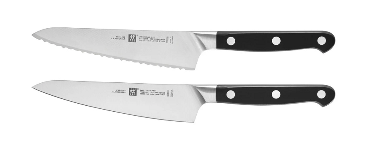 Henckels Paring Knives 3-pc, Bar Knife and Board Set