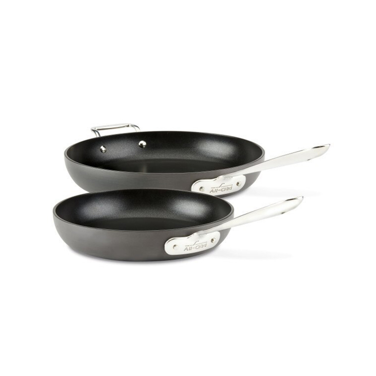 All-Clad HA1 Nonstick Skillets, 10 & 12 Set