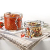 Fido Cylinder 6.75 oz. Food & Canning Jar, Clear
