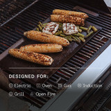MADE IN® Seasoned Carbon Steel Griddle