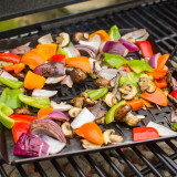 Lodge Seasoned Carbon Steel Grilling Basket - 13" x 12"