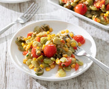 Recipe: Roasted Corn and Pea Succotash 