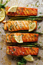 ​Recipe: Grilled Salmon with Lemon Citronette