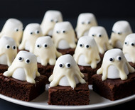 Recipe: Ghostly Brownies
