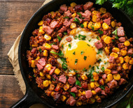 Recipe: Corn Hash with Poblanos