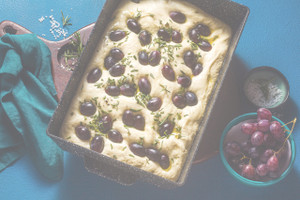 Recipe: Rosemary and Grape Focaccia