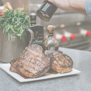 Lemon-Garlic Marinated Pork Chops