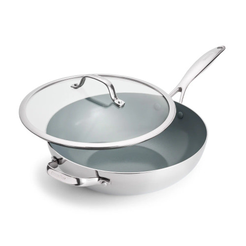 GreenPan Valencia Pro Stainless Steel 5 qt. Sauté with Lid - Cooks