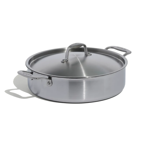 MADE IN™ Stainless Clad Rondeau with Lid | 6 qt.